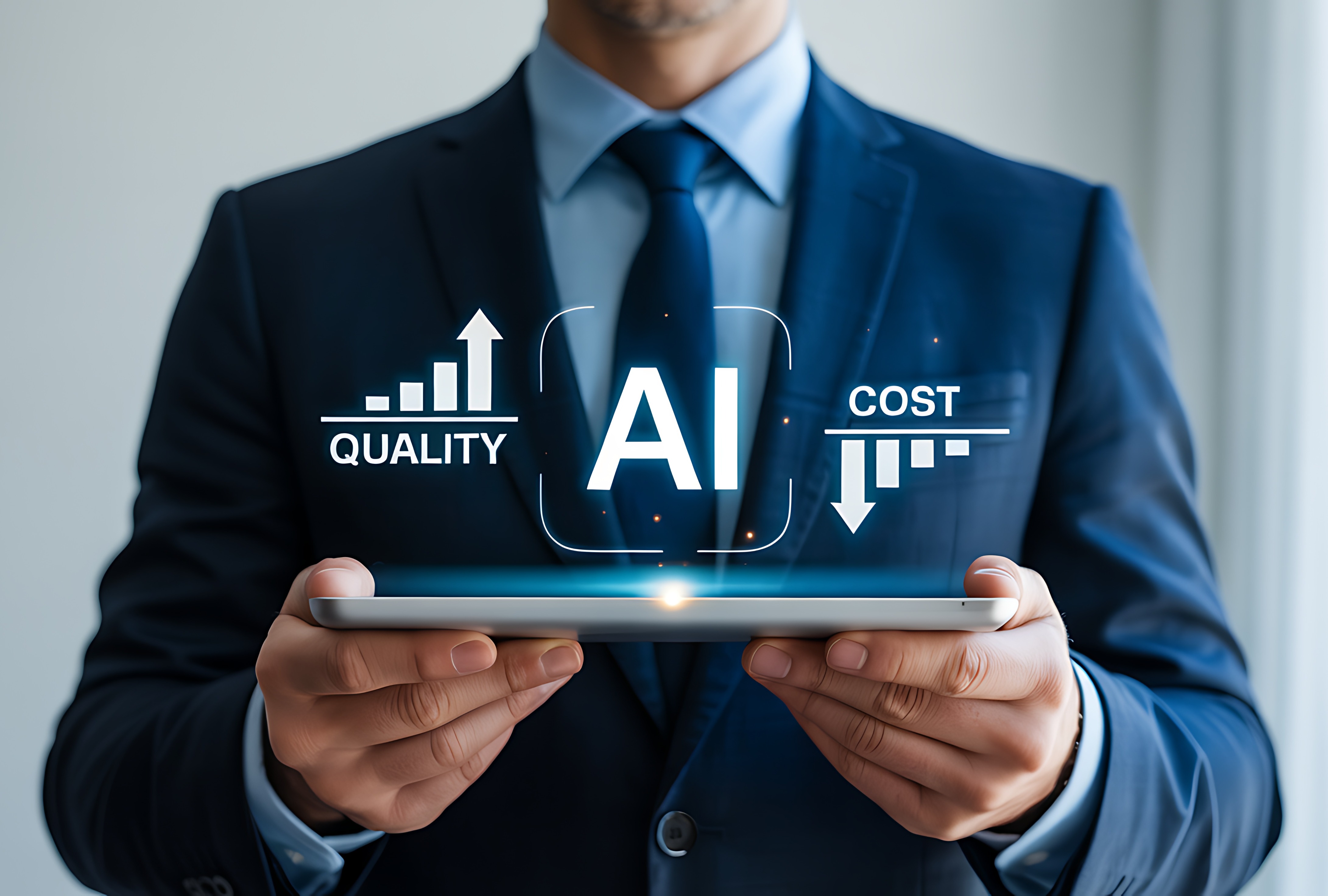 banner of AI in Business: Opportunities and Benefits